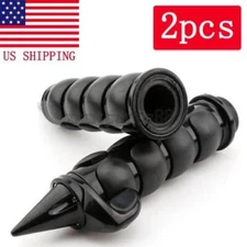 1" Handlebar Spike Hand Grips for Honda VTX 1300 1800 Shadow 600 700 750 1100 US