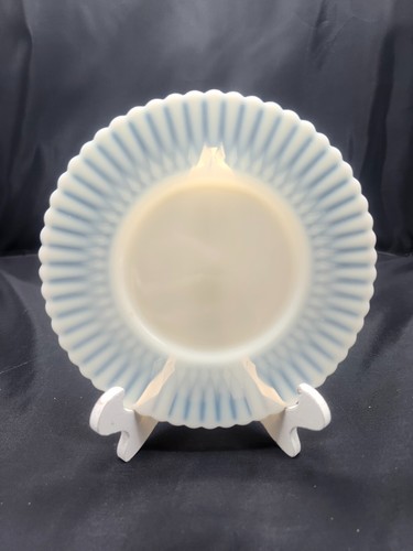 Macbeth Evans Opalescent Monax Petalware Various Size Plates !Glow Under UV! - Picture 26 of 51