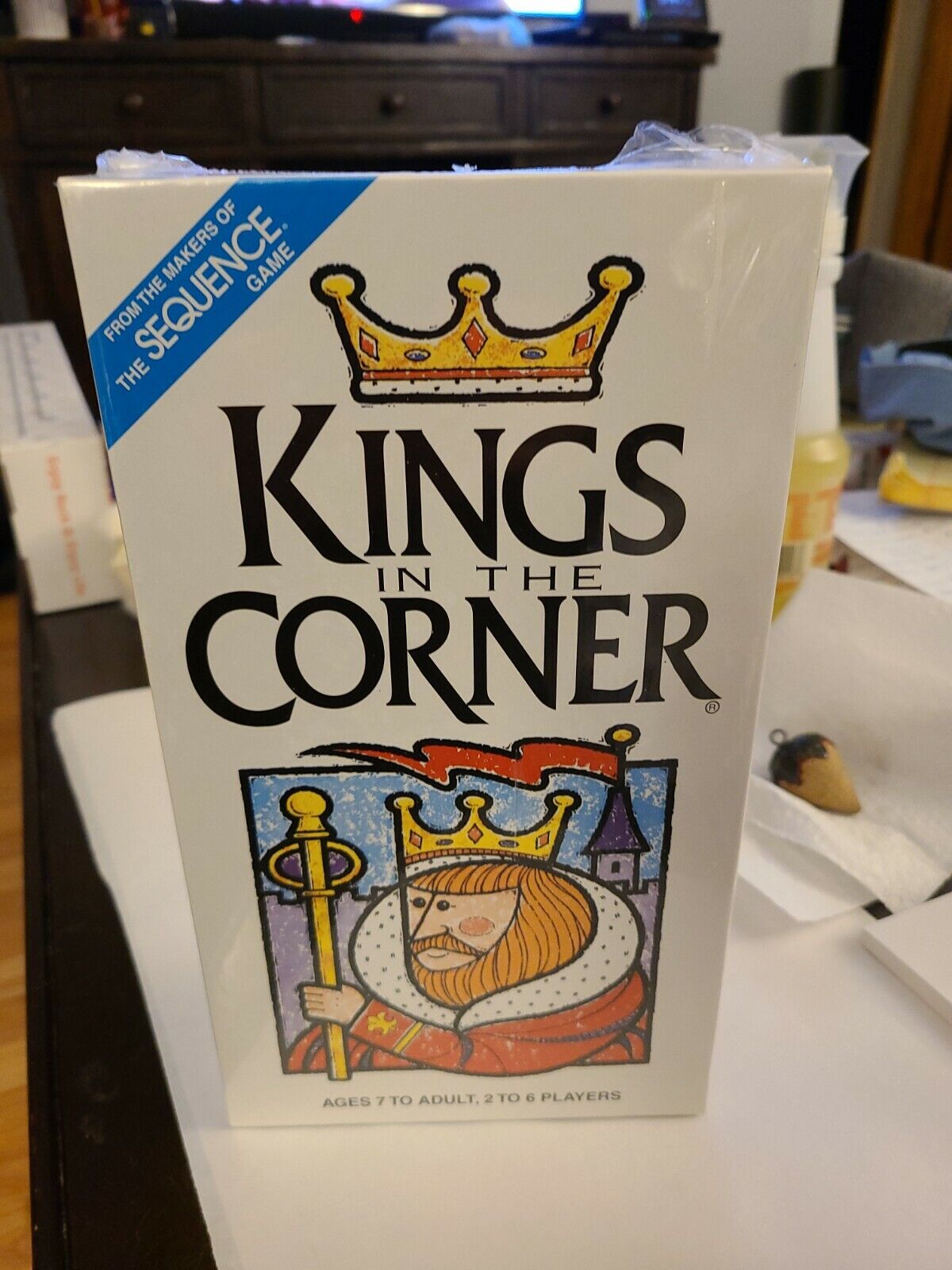 Kings In The Corner Game Solitaire Style Game 2-6 Player 1996 Jax Games  Complete