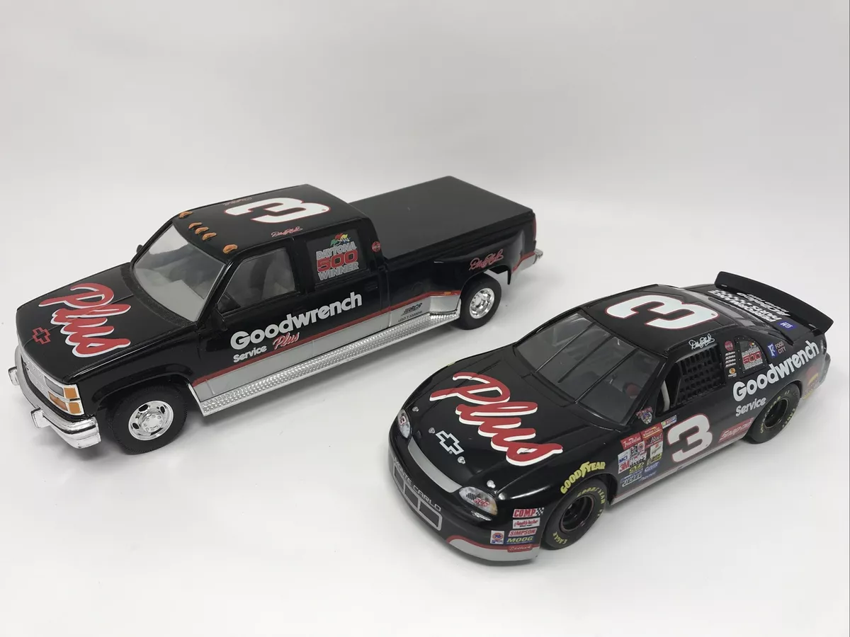 Dale Earnhardt Sr 1995 Race Car & 1994 Truck Goodwrench #3 Limited Edition  Cast