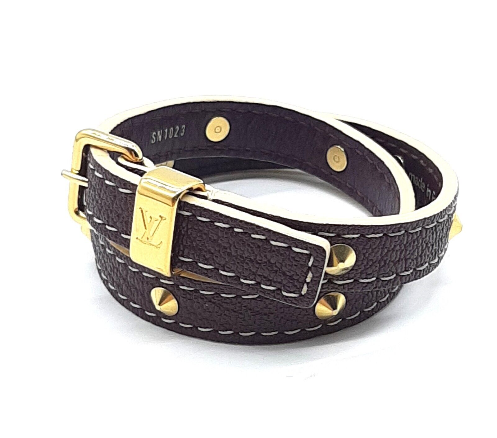 LV Skyline Leather Bracelet Other - Fashion Jewelry M8284D | LOUIS VUITTON