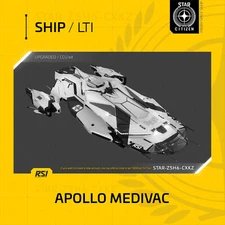 Star Citizen - RSI APOLLO MEDIVAC - LTI - CCU'd - (Lifetime Insurance)