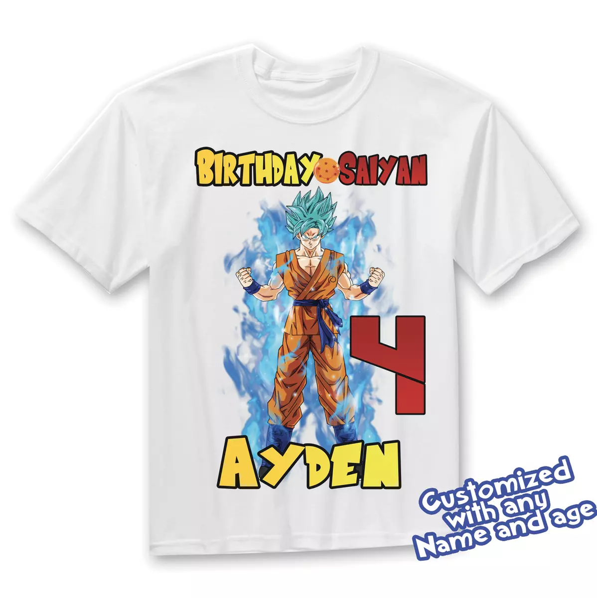 T-shirt Dragon Ball Z - Personalizei