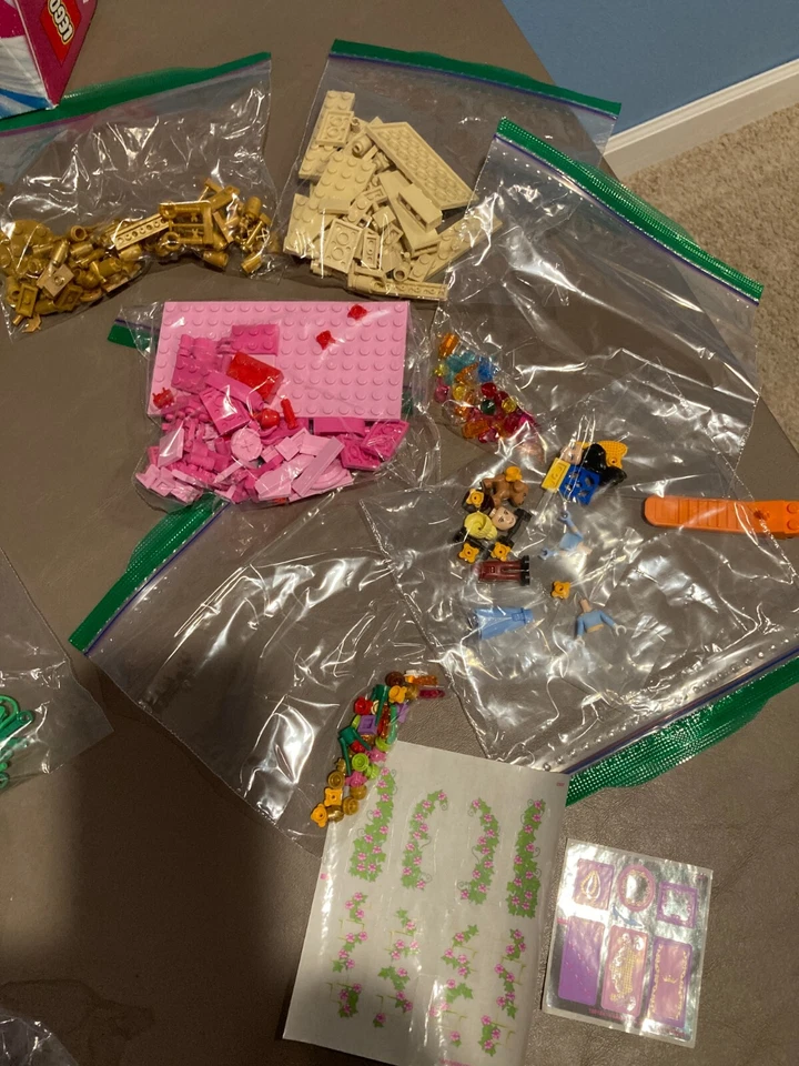 Lego Disney Princess CINDERELLA'S CASTLE 41055 Box, Pieces & Instruction Manuals - Image 4 of 4