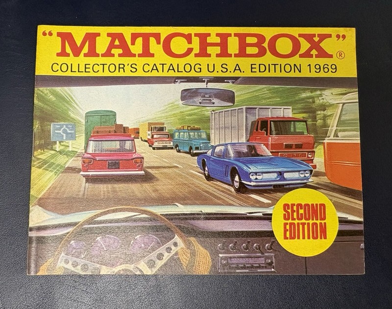 Vintage 1969 Matchbox Collector's Catalog USA Edition - Original