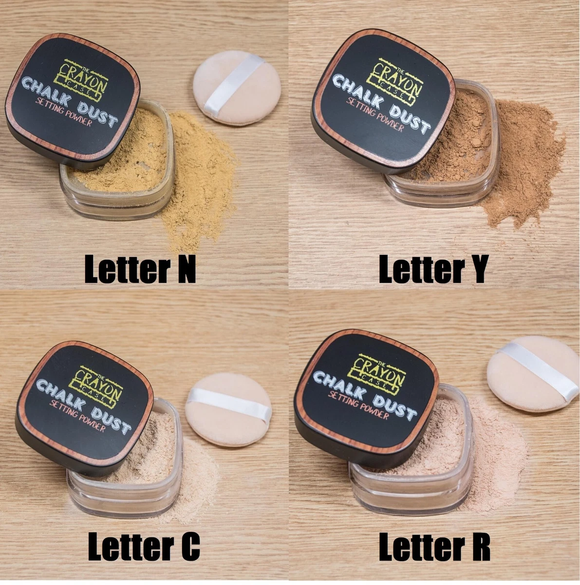 The Crayon Case Chalk Dust Setting Powder - Letter C