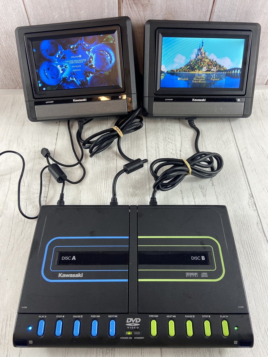 Kawasaki Twin DVD Mobile Video System 7 Kawasaki Twin DVD Mobile Video System 7