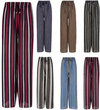 Ladies Womens Trousers Leggings Stretch Fit Elasticated Waist Sizes 8-16 NEW