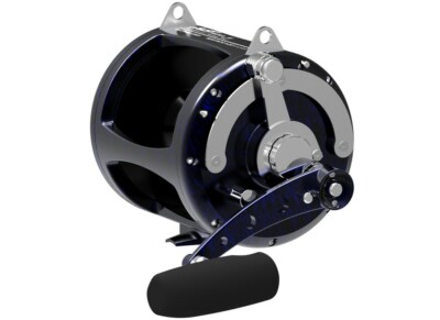 Avet EXW80/2 Two-Speed Lever Drag Big Game Reel - BLACK - Right Handed