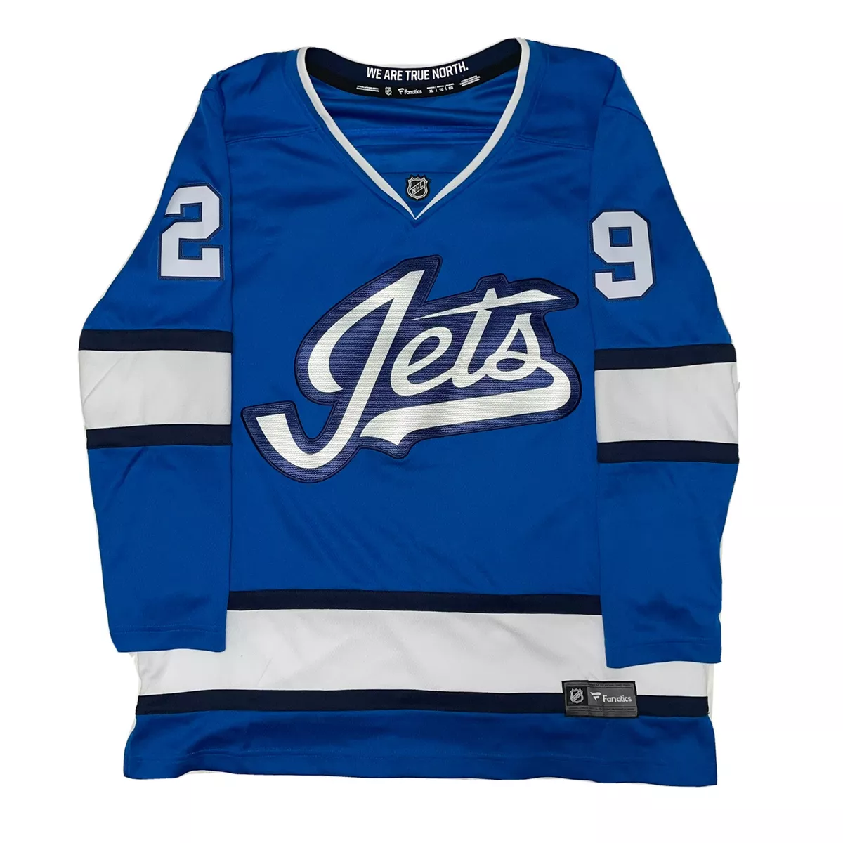 Patrik Laine Winnipeg Jets Baby Blue Women's Breakaway Jersey by Fanatics