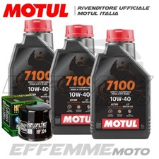 Tagliando HONDA NT V Deauville 700 2008 2009 2010 MOTUL 7100 10W40 + filtro olio