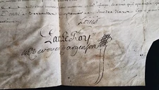 LOUIS XV SIGNED ORDER - The Appointment of Captain Infantry Regiment - 1755