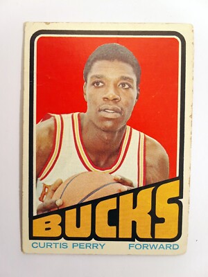 1972 Topps Basketball #4 Curtis Perry
