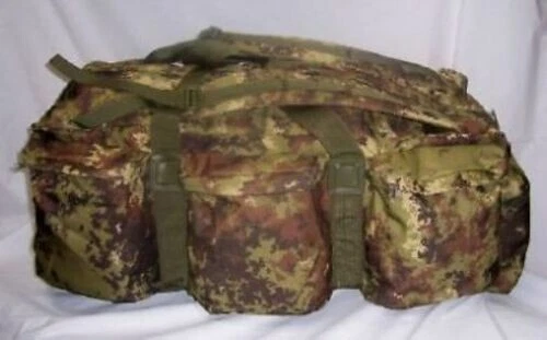 BORSONE MIMETICO VEGETATO ZAINO MILITARE CAPIENZA 120 LITRI 120 LT ESERCITO CAMO - Immagine 2 di 2