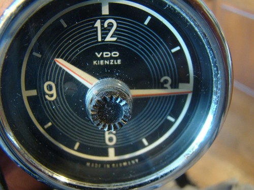 Vtg Original VDO Kienzle Mercedes Dash Clock # 1135420011 With Mounting Bracket - Bild 5 von 17