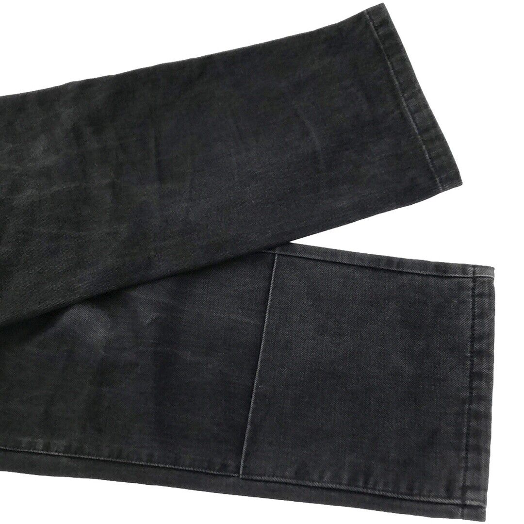 RAF SIMONS 19SS Roll Up Design Denim Pants 191-313 Black 29 RAF SIMONS 19SS Roll Up Design Denim Pants 191-313 Black 29