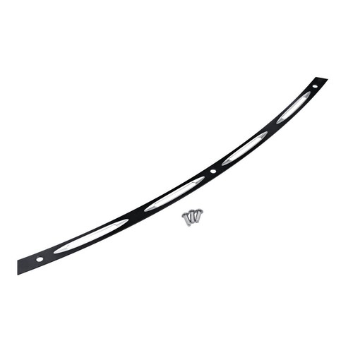 4-Slot Windshield Trim for 96-13 2012 Harley Electra Street Tri Glide Touring - Picture 10 of 11