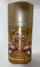 Glade Nutcracker Delight Automatic Spray Refill 6.2 oz Rich Hazelnut & Praline