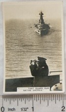 1937 Senior Service The Navy No. 5 HMS Hood, "...that guard our Native Shores"