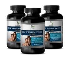 Increases Lean Muscle Growth - BEST TESTOSTERONE BOOSTER - 3 Bottle 180 Caps