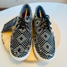 Twisted X Boots Cowkids Kicks Shoes Sneakers girls Size 2.5 YCA008 Black White