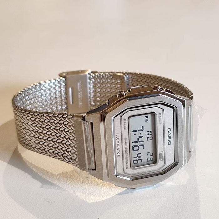 CASIO A1000MA-7JF Standard PREMIUM series Silver Japan