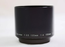 ASAHI PENTAX 49MM METAL LENS HOOD FOR 135MM, 150MM AND 200MM TAKUMAR EXCELLENT