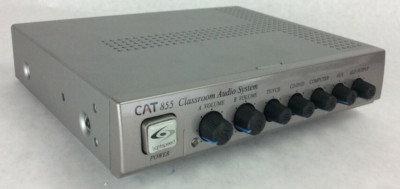 Lightspeed AMP-855 CAT855 Classroom Audio System TESTED No Bundled PSU