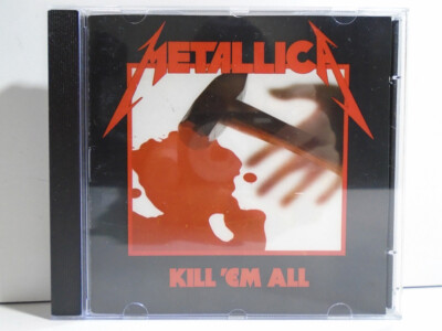 METALLICA  KILL 'EM ALL BRAZIL 1995 PRESS CD VERTIGO  838 142-2