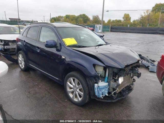 2012 Mitsubishi Outlander Sport Blue Interior Rear View Mirror OEM Used - Image 2 of 4
