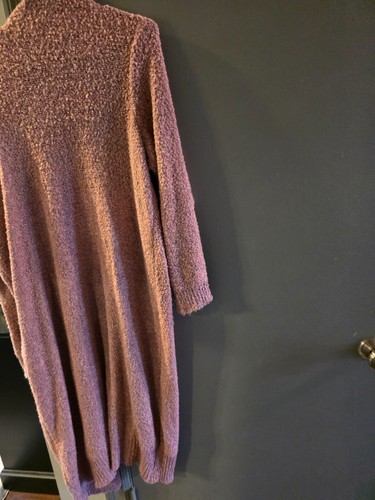 ASHLEY STEWART WOMENS PINK LONG DUSTER SIZE 18/20 - Picture 7 of 8