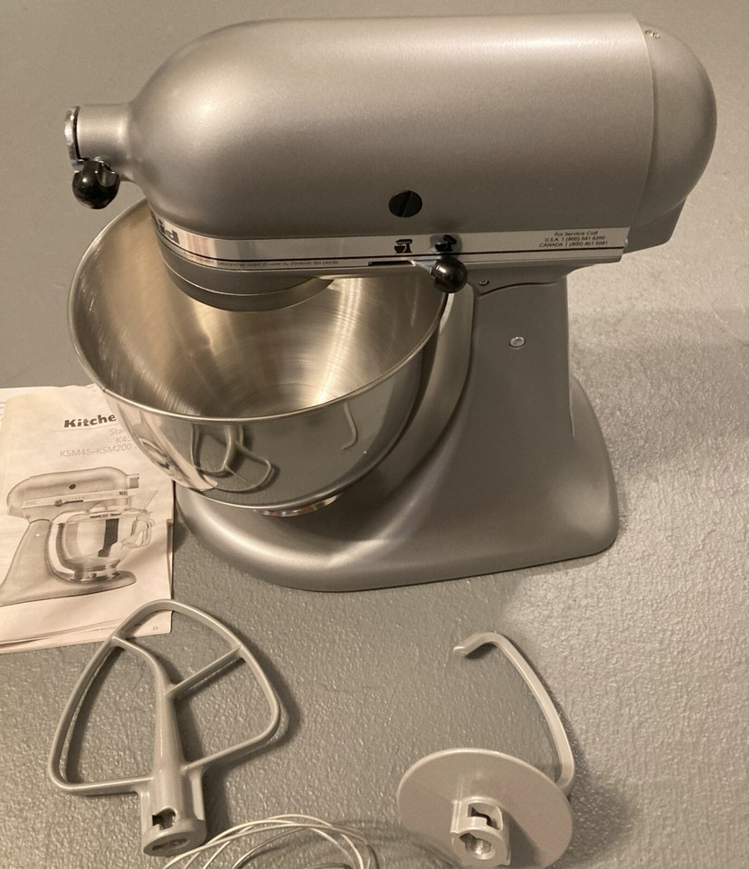 KitchenAid Deluxe 4.5 Quart TiltHead Stand Mixer KSM97SL🔥NEW🔥OPEN