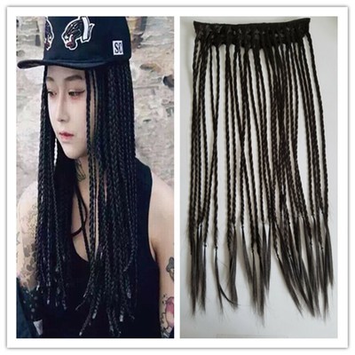 Women Micro Braids Ponytail Synthetic Hairpiece Weaves Clip In Hair Extensions Ebay women micro braids ponytail synthetic hairpiece weaves clip in hair extensions ebay