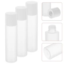 3 Pcs Body Lotion Tube for Travel and Daily Use Refillable Bottles Container