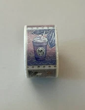 New Bloomsical Starbucks Coffee Stamp Washi Tape 25 mm roll