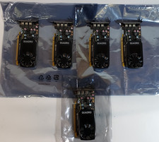 Used Lot of 5 HP/Nvidia Quadro P400 2GB GDDR5 Graphics Card TESTED and WORKING
