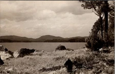 Lake Pennesseewassee, NORWAY, Maine Real Photo Postcard - Bicknell