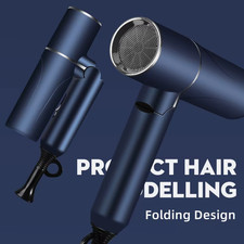 Hot Selling Professional Hair Dryer Negative Ion High Power Blue Light Foldable