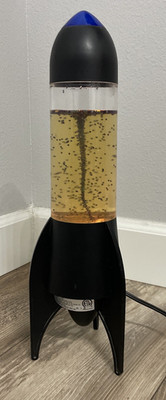 Vintage night Light Tornado Hurricane Rocket,Space, Lamp Working