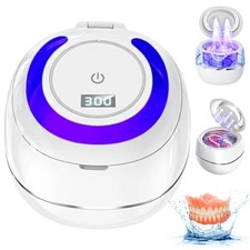 Digital UV Ultraschallreiniger 28W f&uuml;r Schmuck Prothesen mit 5/10 Minuten Timer