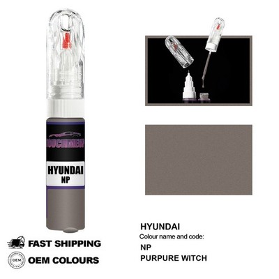 FÜR HYUNDAI PURPURE WITCH NP Touch Up Lackstift Pinsel Fix Kit Kratzer Chip Set