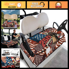 Universal Golf Cart Seat Covers - Non-Slip Towel Blanket for Men Women, Acce