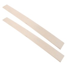  2 lattes de support en bois pour matelas - Lattes de lit de rechange en bois -