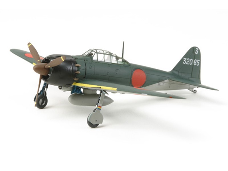 Tamiya Mitsubishi A6M5 Zero Fighter 1/72 kit sans défaut d'ajustement