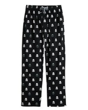 Star Wars Pajama Pants Mens Darth Vader Stormtrooper Helmet PJ Bottoms