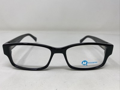 Modern Optical NTC-1 BLACK 51-17-140 Plastic Full Rim Eyeglasses Frame /R58