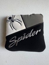 TaylorMade Spider Tour Mallet Putter Headcover Black White Gray Magnetic