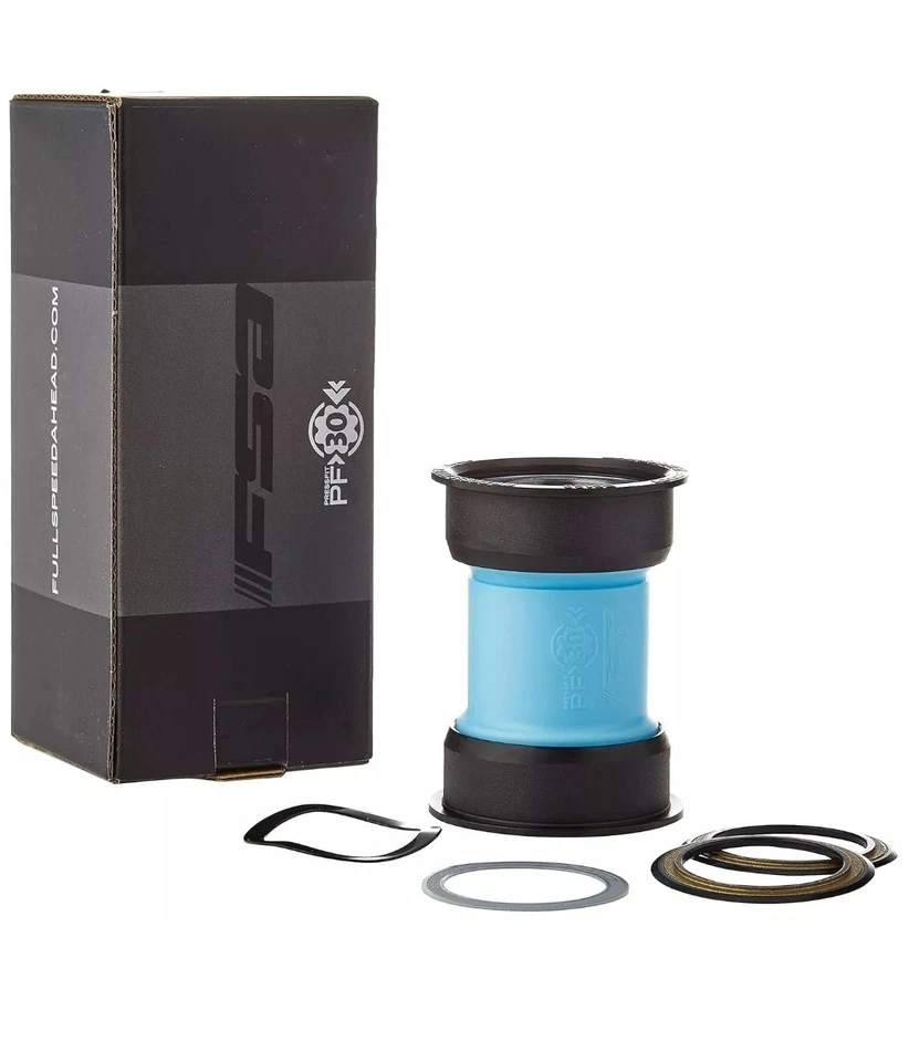 FSA PF30 Road BB Bottom Bracket - Light Blue 200-3112 REF CD5 - Image 4 of 4