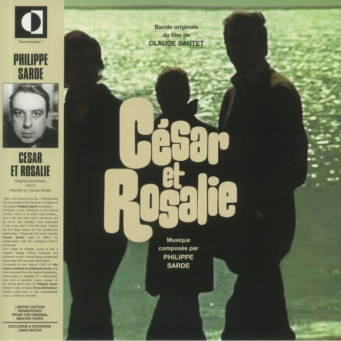 SARDE, Philippe - Cesar Et Rosalie (Soundtrack) (remastered) - Vinyl (LP)