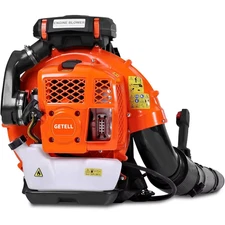 80Cc Gas Backpack Leaf Blower 900CFM 206MPH 2-Stroke Engine Heavy-Duty Leaf and 